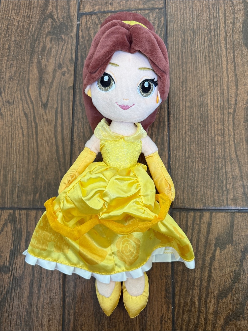Disney’s Beauty And The Beast Belle Plush Doll in Yellow Dress